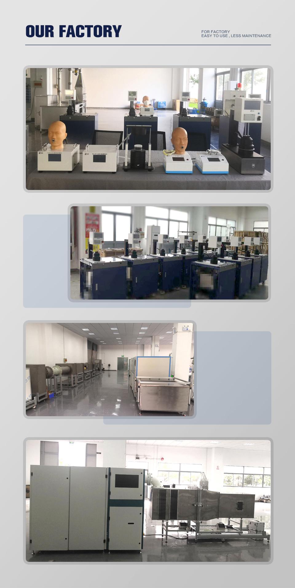 General Ventilation Filter Test System for Flow Rate-Resistance Curve Testing