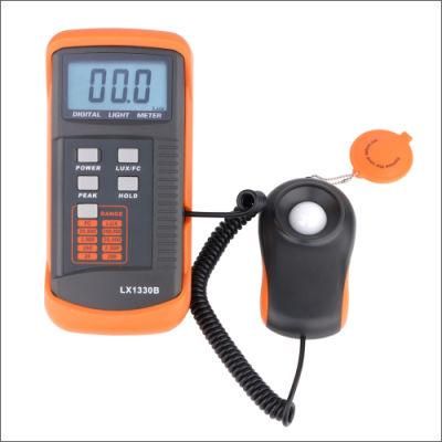 Digital Lux Meter Portable Illuminometer 200, 000 Lux LCD Light Meter Measuring Tools