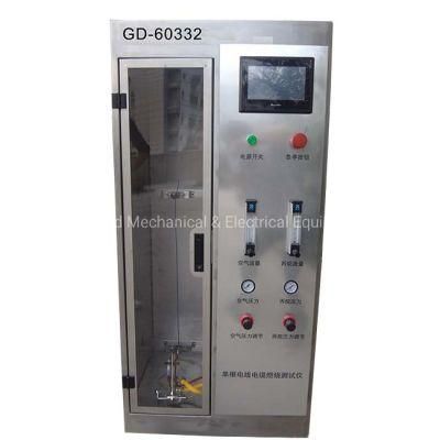 IEC 60332-1 Flame Propagation Tester for Single Cable Flame Test