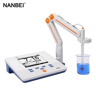 USB Support 5 Points Calibration Benchtop pH Meter for Lab