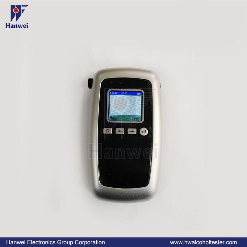 Professional Fuel Cell Alcohol Tester Police LCD Safety Road Breathalyzer Equipment