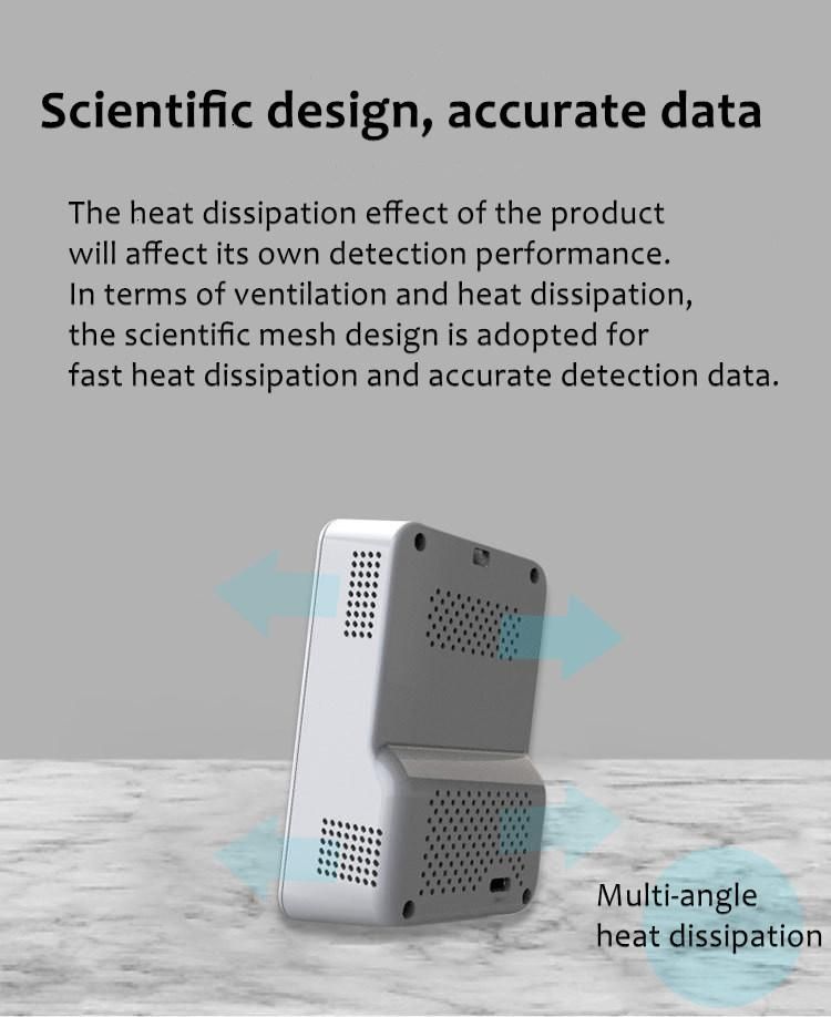 CO2 Temperature Humidity Sensor Tester Desktop Multifunctional CO2 Detector