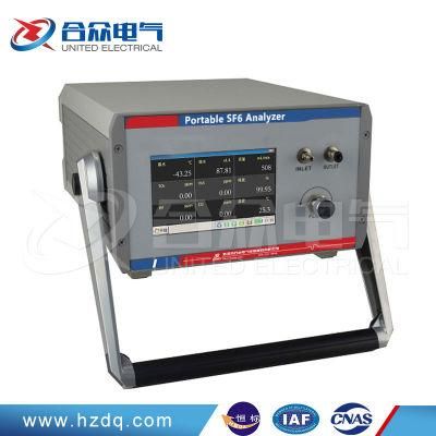High Performance Portable Gas Analyzer Sf6 Purity Test Equipment/Test Instrument