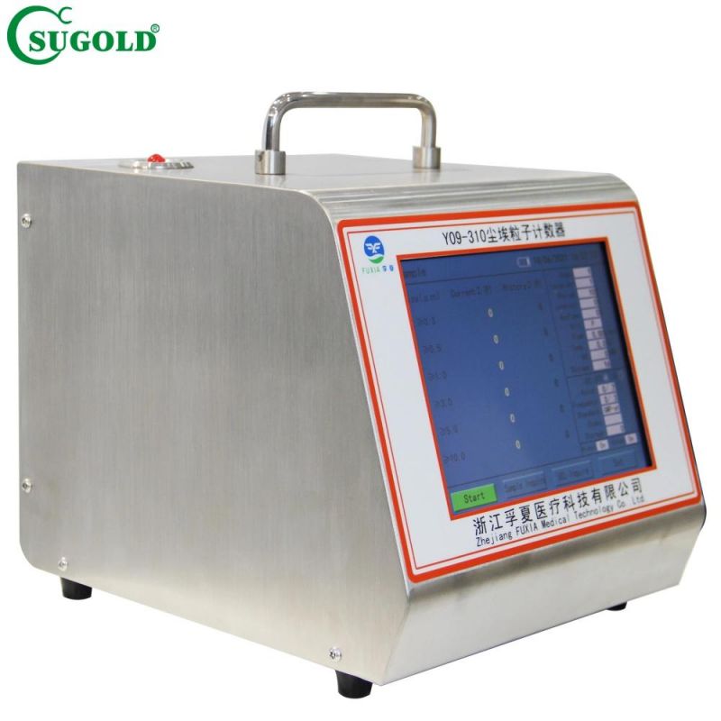 Y09-310LCD Battery Operated 1 Cfm Laser Particle Counter