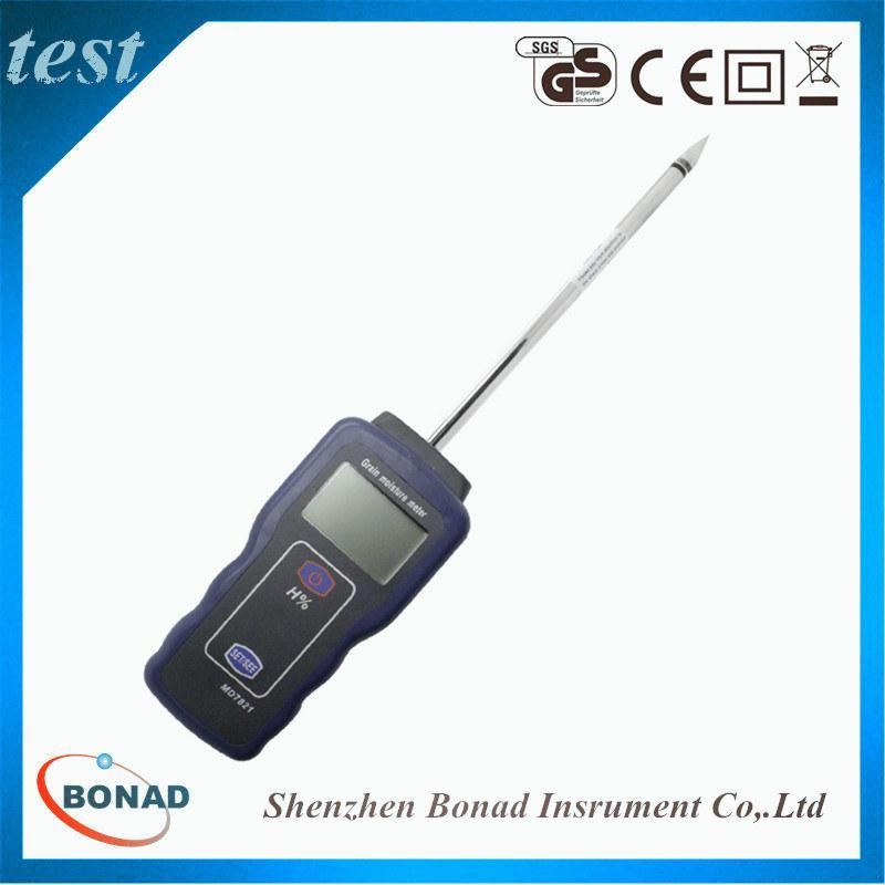 MD7821 Grain/Rice/Wheat Moisture Meter with 200mm Probe for Agriculture