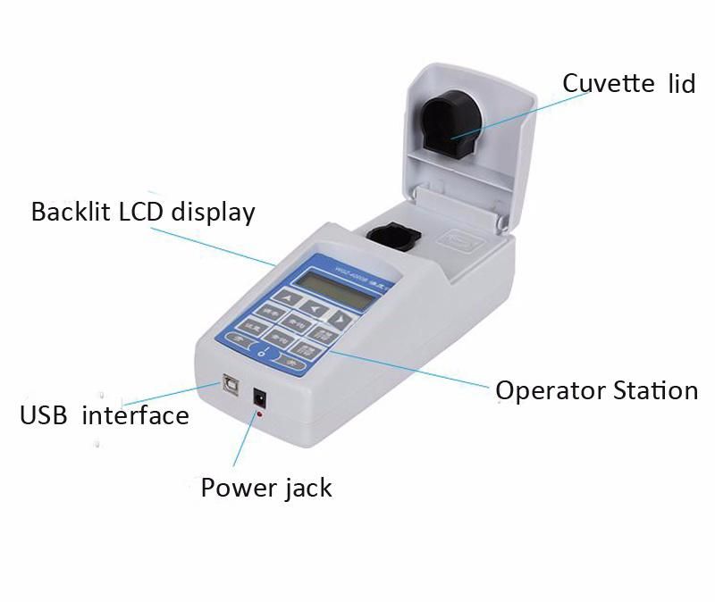 Lab Handheld Drinking Water Test Turbidity Meter Ntu