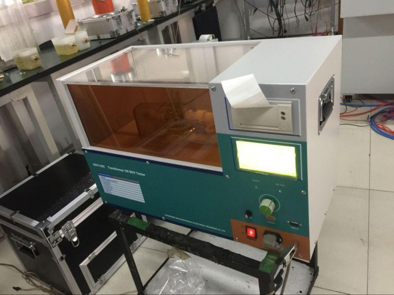 Gdyj-502 100kv Automatic Bdv Oil Tester for Transformer Oil Breakdown Voltage Testing