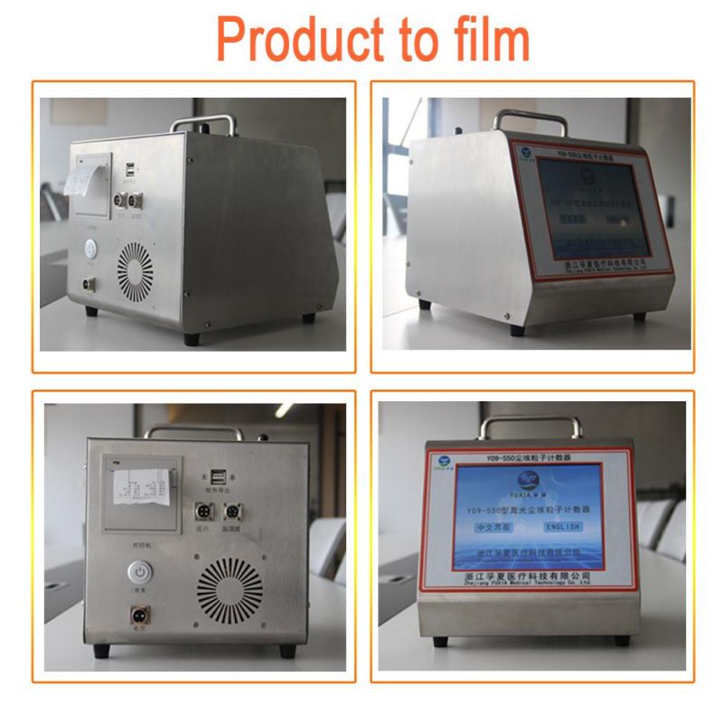 Y09-550 50L/Min Touch Screen Laser Particle Counter