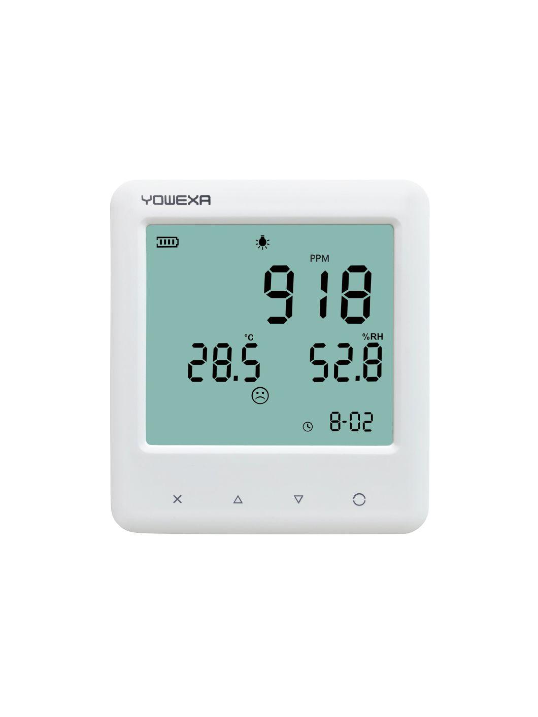 Air Quality Indicator for Indoor Outdoor CO2 Temperature Humidity Monitoring