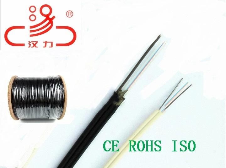 Drop Wire FTTH Optical Fiber Cable 1000m/Wood