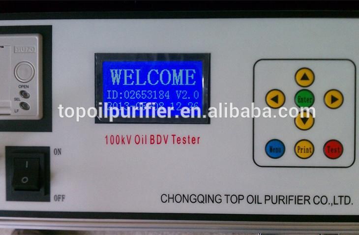 Dyt Series Transformer Oil Tester / Dielectric Testing Equipment / Insulation Oil Bdv Test Kit