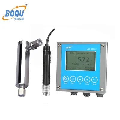 Boqu Phg-2081X Flow Cell Installation Measuring Boiler Feed Water/Power Plant/Swas/Steam and Water Analysis System Online pH Analyzer