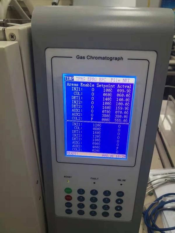 China Gc Machine Portable Gas Chromatography Oil Gas Chromatograph Equipment