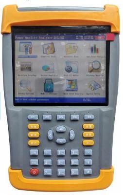 Easy Operation High Precision Portable Handheld Single Phase Three Phase Power Quality Tester Vector Analyzer Designed To Detect Power Grids