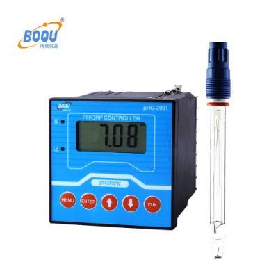 Boqu Phg-2091 with Glass pH Electrode for Clear Water Online pH Analyzer