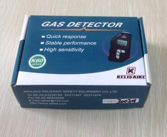 Small Size 3V Lithium Battery Operated Portable 0-1000ppm Co Detector