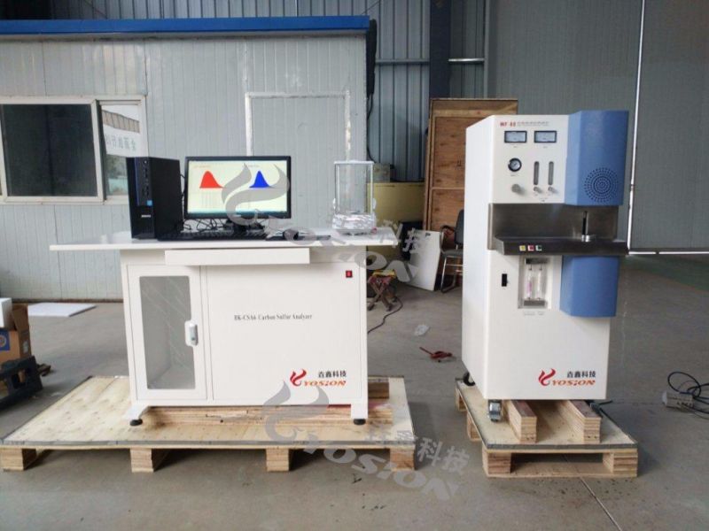 Carbon-Sulfur Analyzer Equipped with Special Designed Software for Windows System