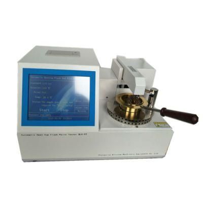 ASTM D92 Engine Oil Open Cup Flash Point Testing Apparatus