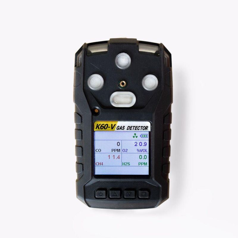 Multi-Gas Detector with Top Sensors for Precise Gas Leak Detection New Design