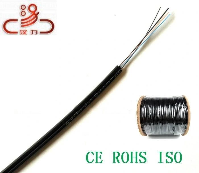 Drop Wire FTTH Optical Fiber Cable 1000m/Wood