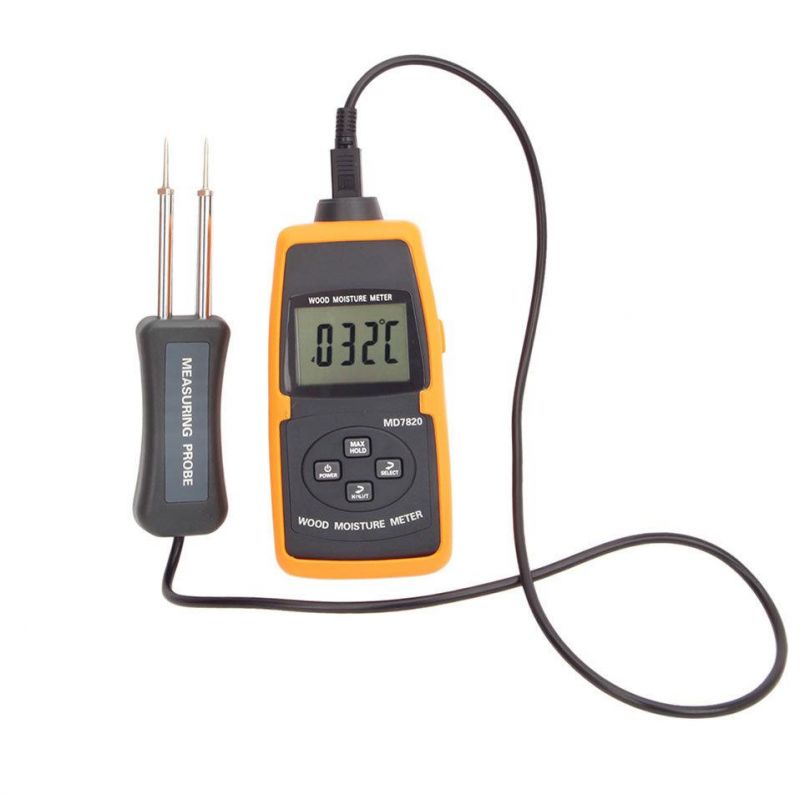 LCD Digital 2%-30% Contains Wheat Corn Rice Moisture Measure Grain Moisture Meter