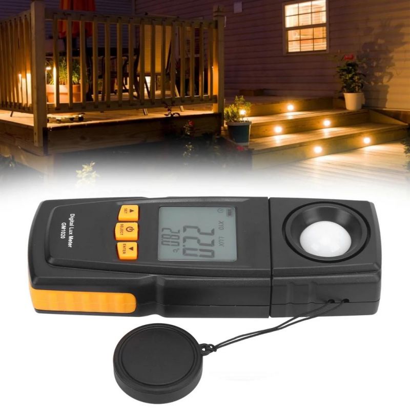 Electrical Light Illuminance Meter 0-200000lx Digital Luxmeter Light Strength Tester Instrument Luminometer