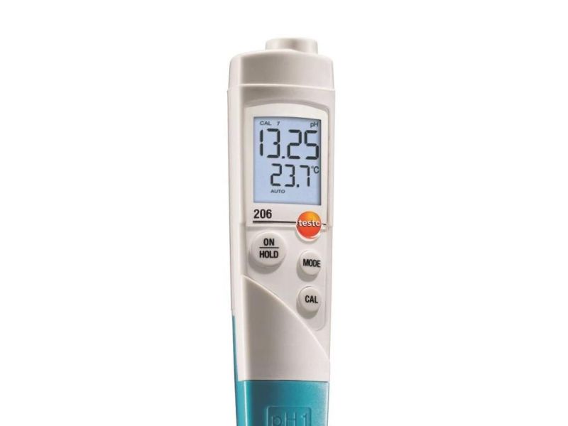 Original Testo 206-pH1 Temperature Measuring Instrument pH Meter for Liquids/Polluted Water/Milk