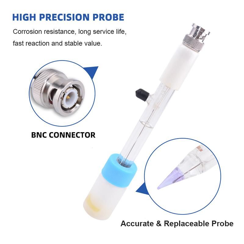 Multipurpose pH Meter Tester for Cheese Meat Loose Soil Cosmetics Creams Drinks Aquarium