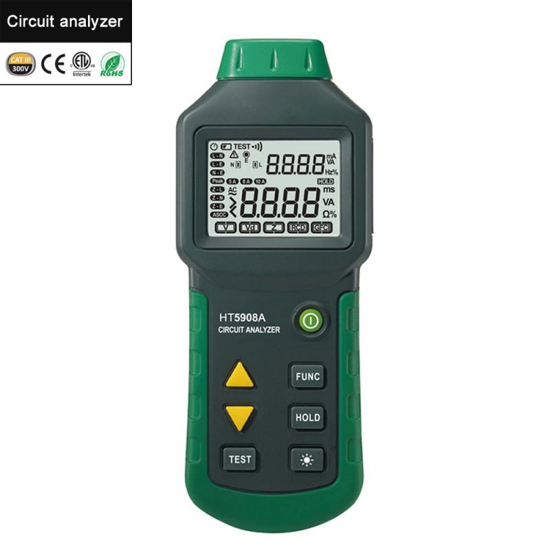 Trms AC Low Voltage Distribution Line Fault Tester Circuit Analyzer