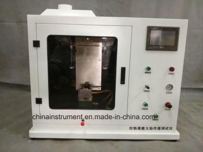 Curtain Flame Propagation Index Tester Flammability Analyzer Nfpa 701