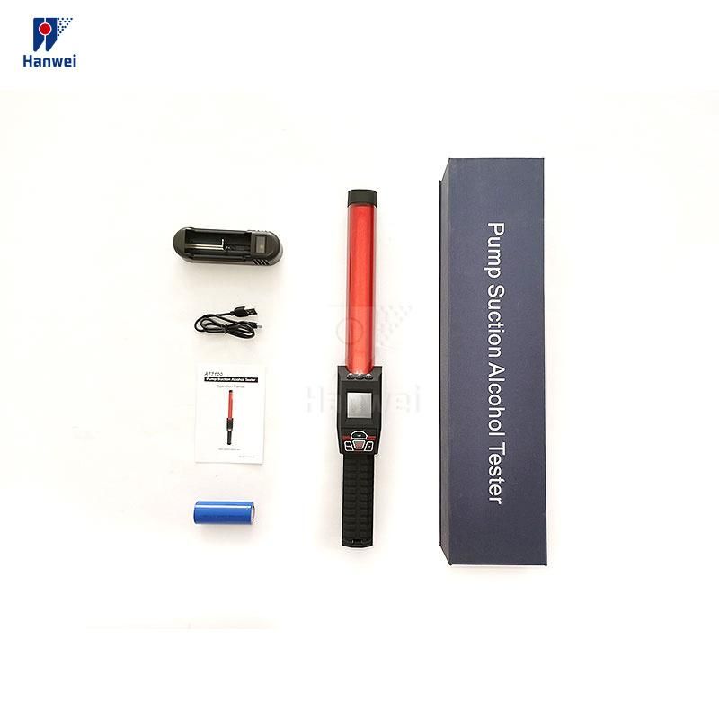 New Quick Alcohol Tester with Traffic Baton Function Accurate Alcohol Breath Tester Checker