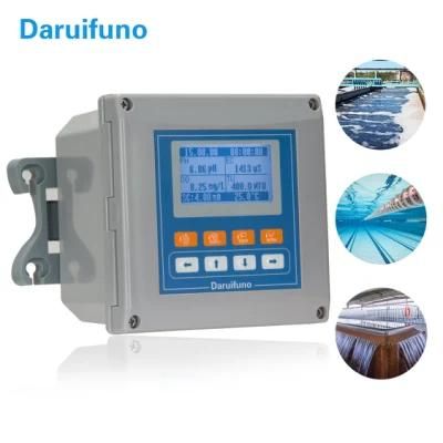 Industrial Sewage Cl/Do/Ec/Tu/Cod/ORP/pH Four Channels Multi Parameter Controller for Aquaculture Testing