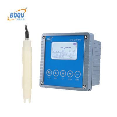 Boqu Phg-2081PRO with Pdef Preservative pH Electrode for Harsh Application Online pH Meter