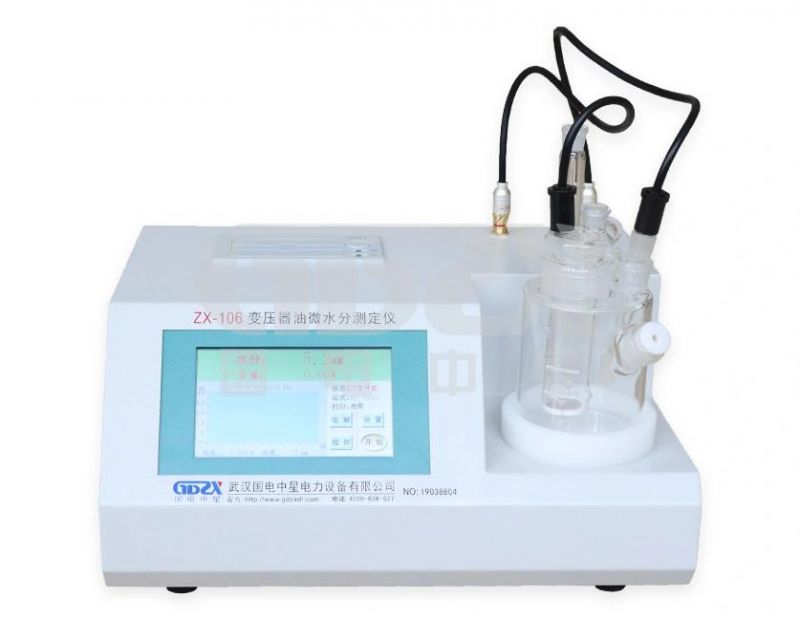 Verified Supplier Automatic Transformer Oil Trace Micro Water Factor Device