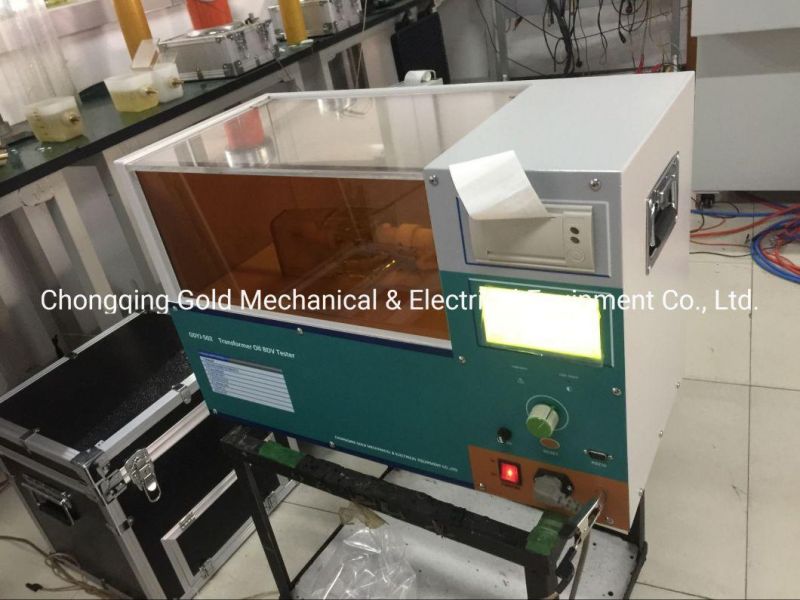 Transformer Oil Dielectric Strength Breakdown Voltage Tester
