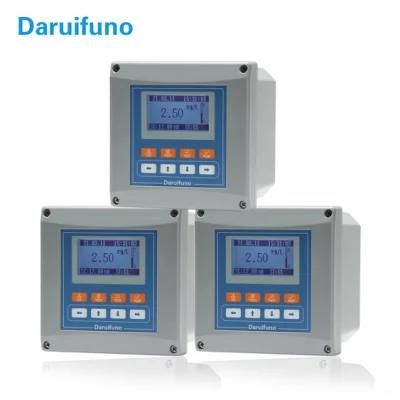 Online Water Residual Chlorine Controller Industrial Cl Meter with Time Date Recording Function