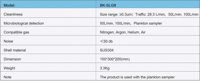 Biobase Compressed Air Collector Microbial Air Sampler for Environmental Monitoring