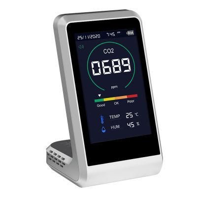 Desktop Carbon Dioxide Monitor CO2 Ndir Sensor Temperature Humidity Gas Detector with LCD Display