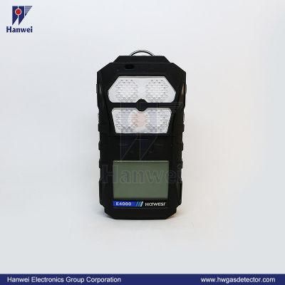 Handheld IP66 4-in-1 Multi Gas Detector with Built-in Pump (E4000)