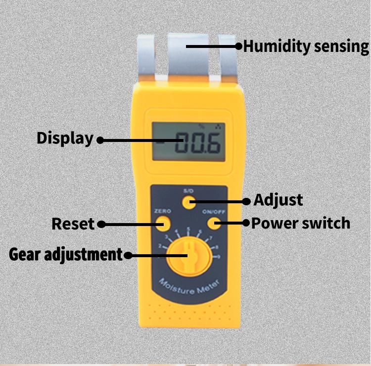 Digital Paper Moisture Meter Analyzer Dm200p