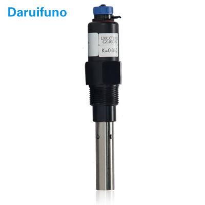 Graphite 2-Pole Industrial Conductivity Probe Salinity Sensor