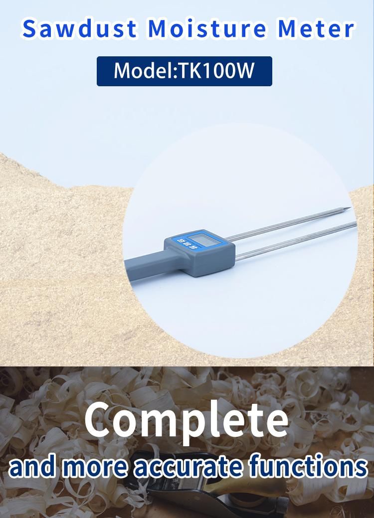 Portable Sawdust Moisture Meter (TK100W)