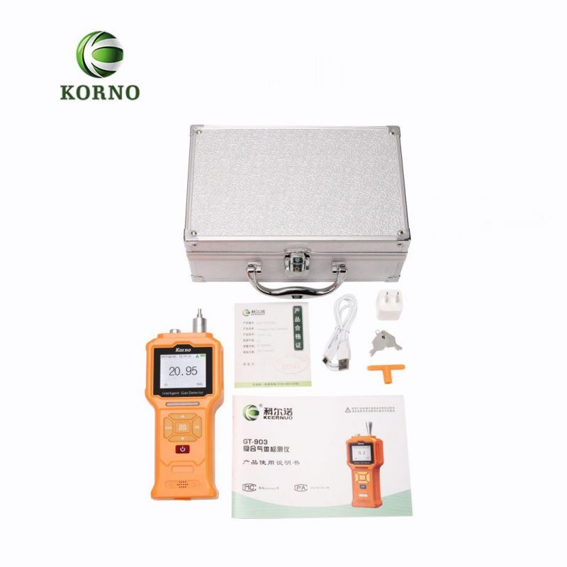Portable IP66 Ammonia Gas Detector with Electrochemical Gas Sensor (NH3 0-100ppm)