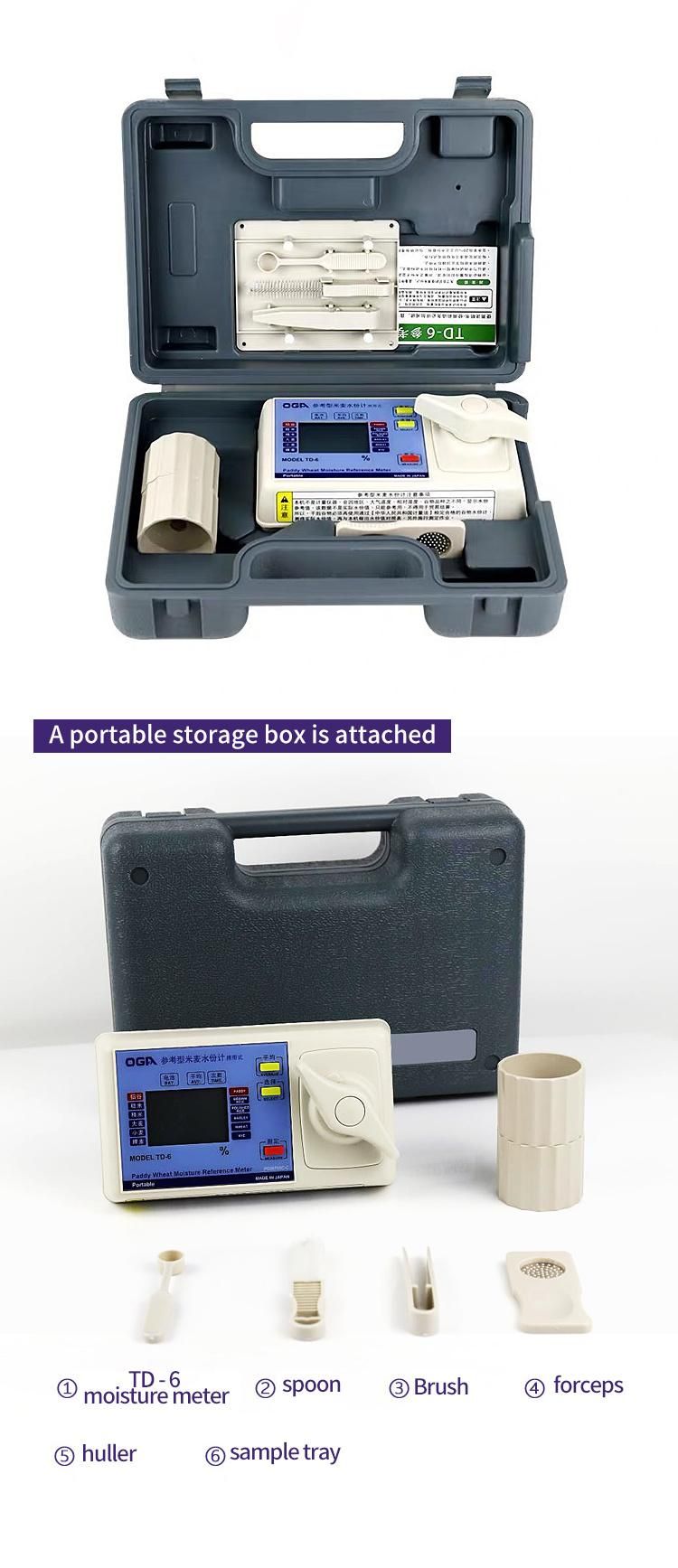 High Quality Rice/Wheat Moisture Meter Testing Equipment From Japanese