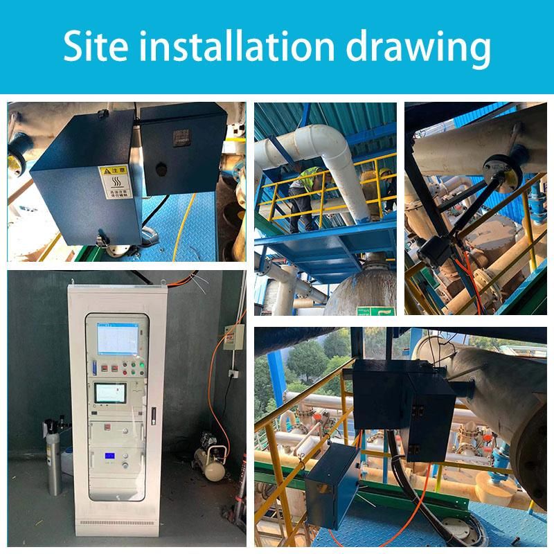 Cems Unit So2 Co Nox Flue Gas Analyzer for Stack