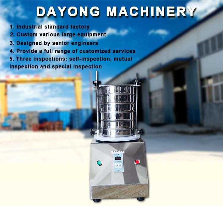 Granule Analysis Test Sieve Shaker Equipment with Multilayer Screening