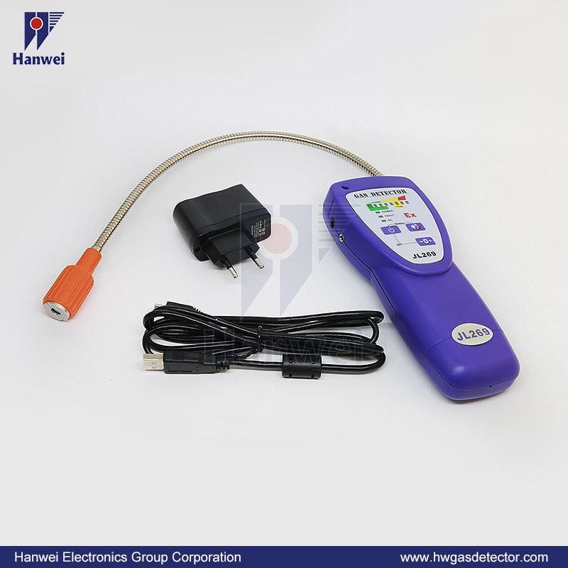 Portable Natural Gas LPG Gas Leak Detector Price with Long Tube for Confined Space Gas Detection