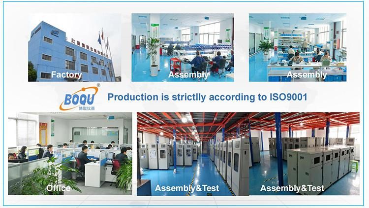 Boqu Dcsg-2099 Wall Mounted Flow Cell Model Measuring pH/Ec/Turbidity/Residual Chlorine/Temperature in Drinking Water Five Multi-Parameters Measurement