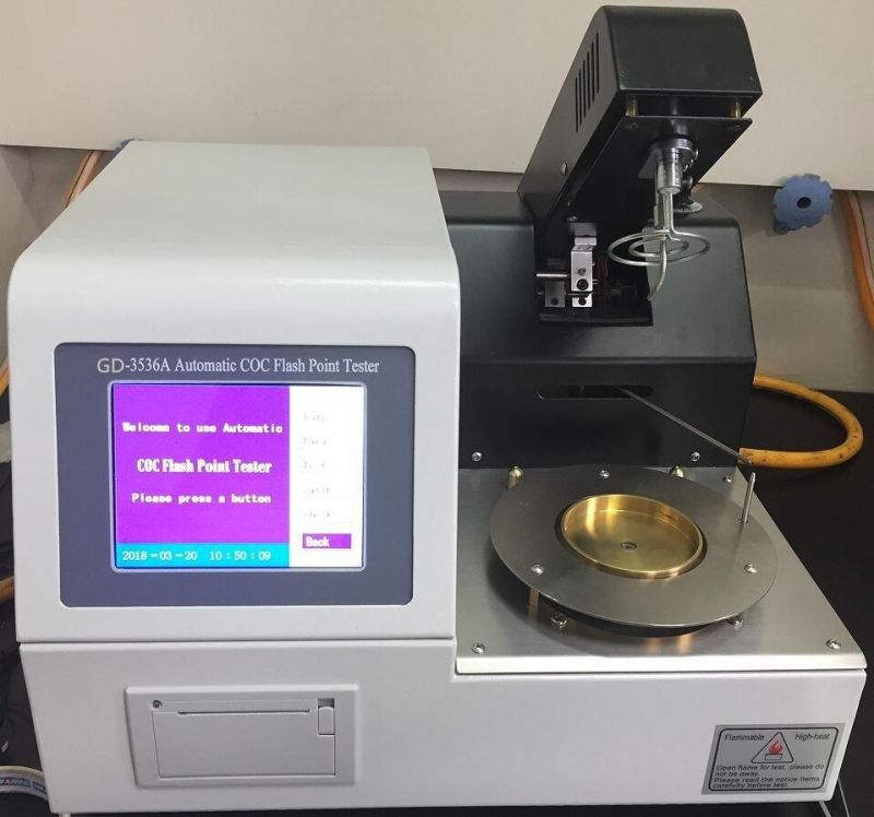 Cleveland Open Cup Flash Point Test Unit of Petroleum Products