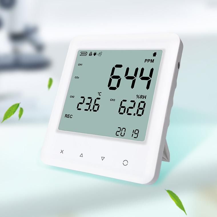 Indoor Temperature Humidity Air Pressure Monitoring Meter Digital Thermo Hygrometer